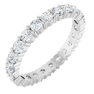 Introducing the Harlo Round Eternity Band by Shores Company: Where Timeless Elegance Meets Endless Love