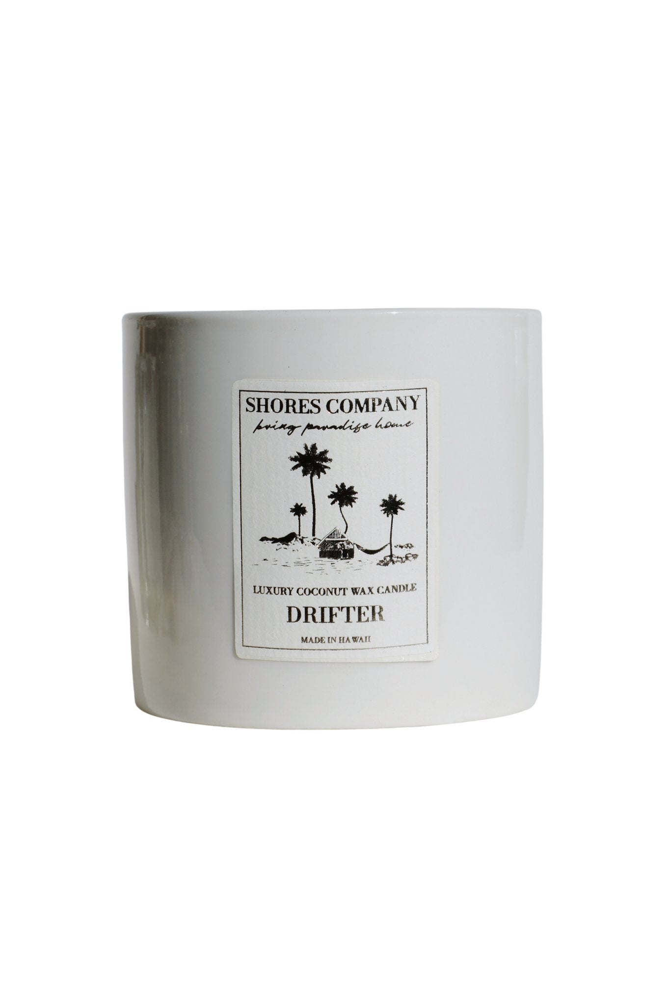 Drifter Coconut Wax Candle - Shores Company