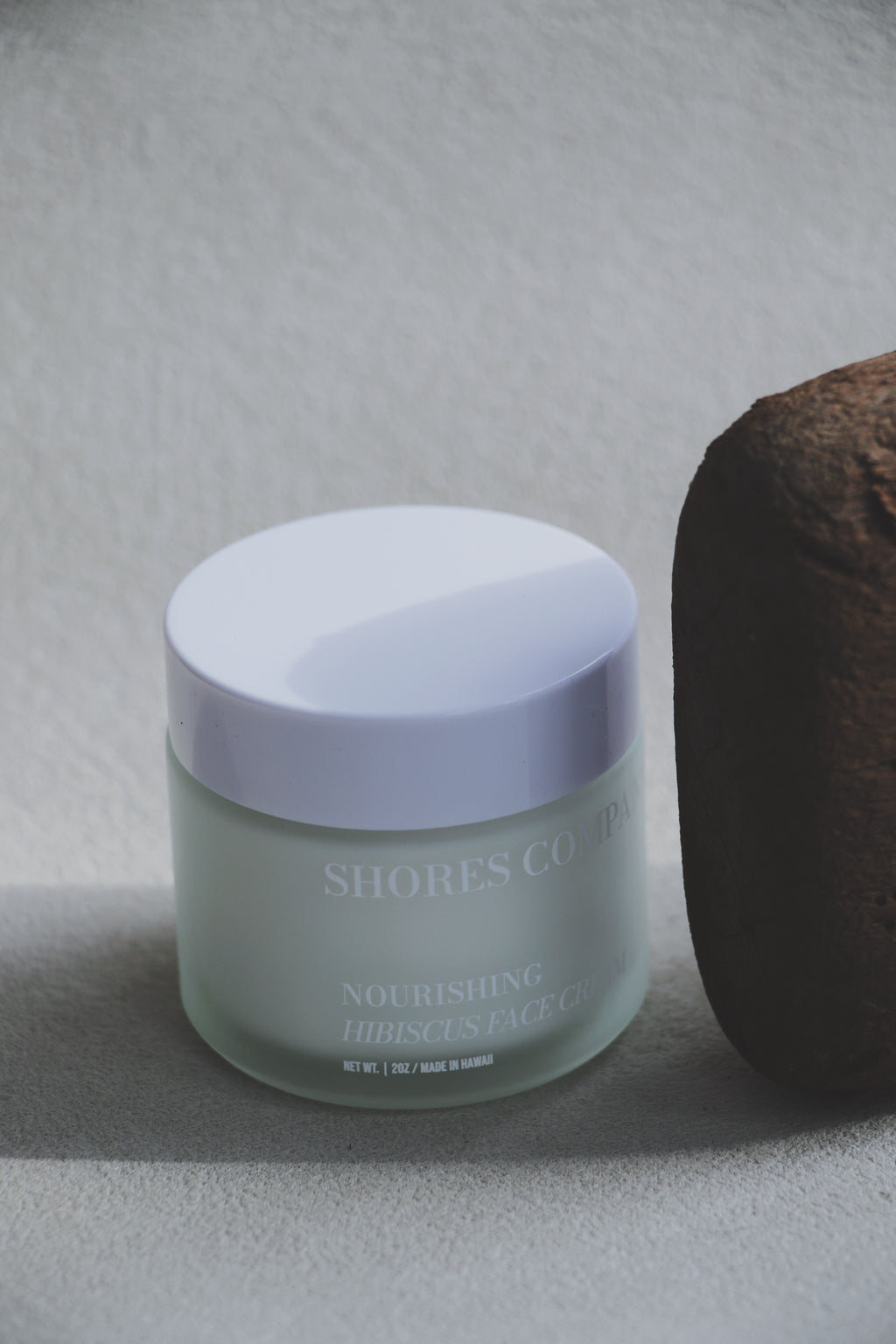 Jar of Shores Co. face cream
