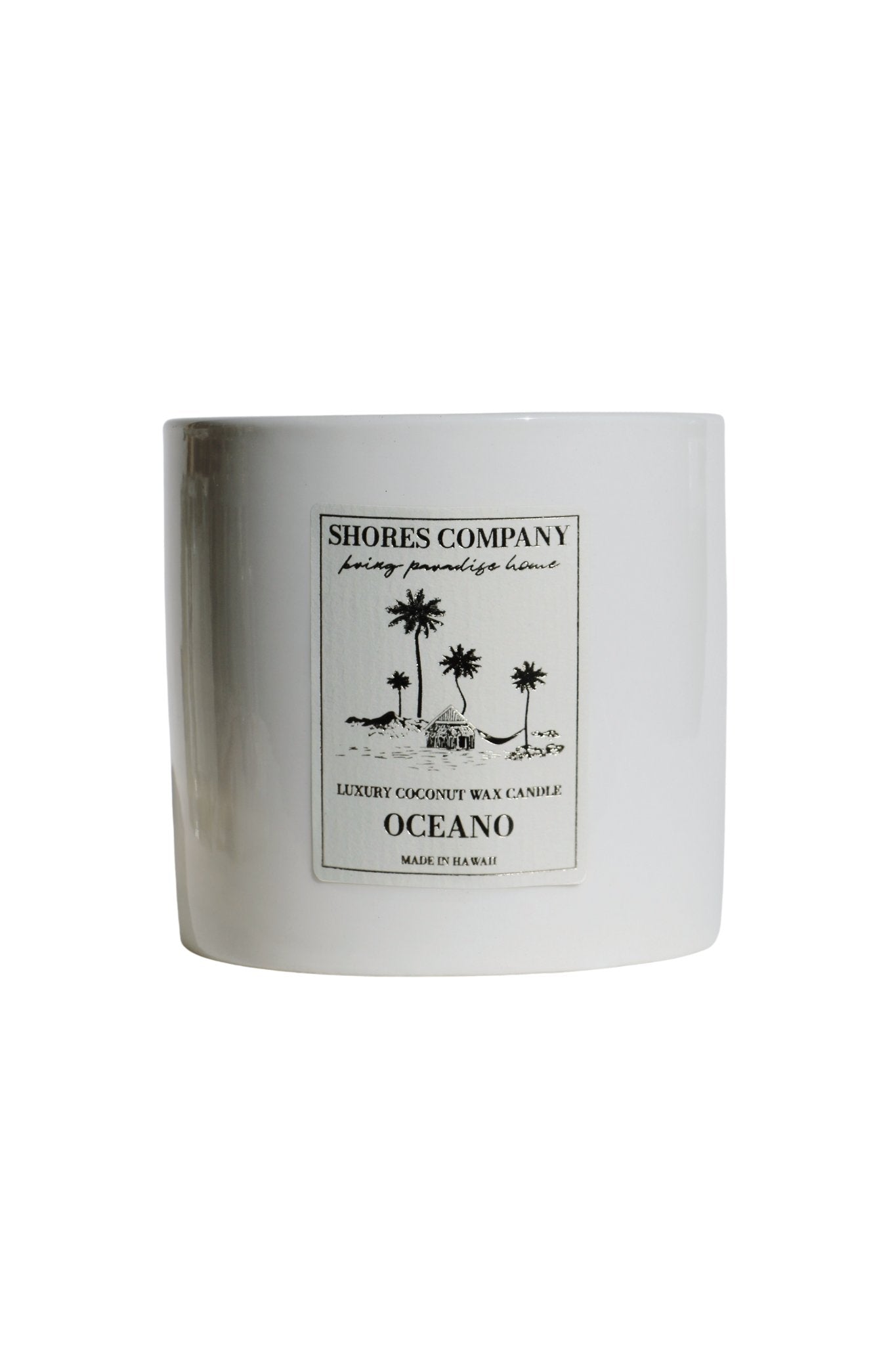 Oceano Coconut Wax Candle - Shores Company