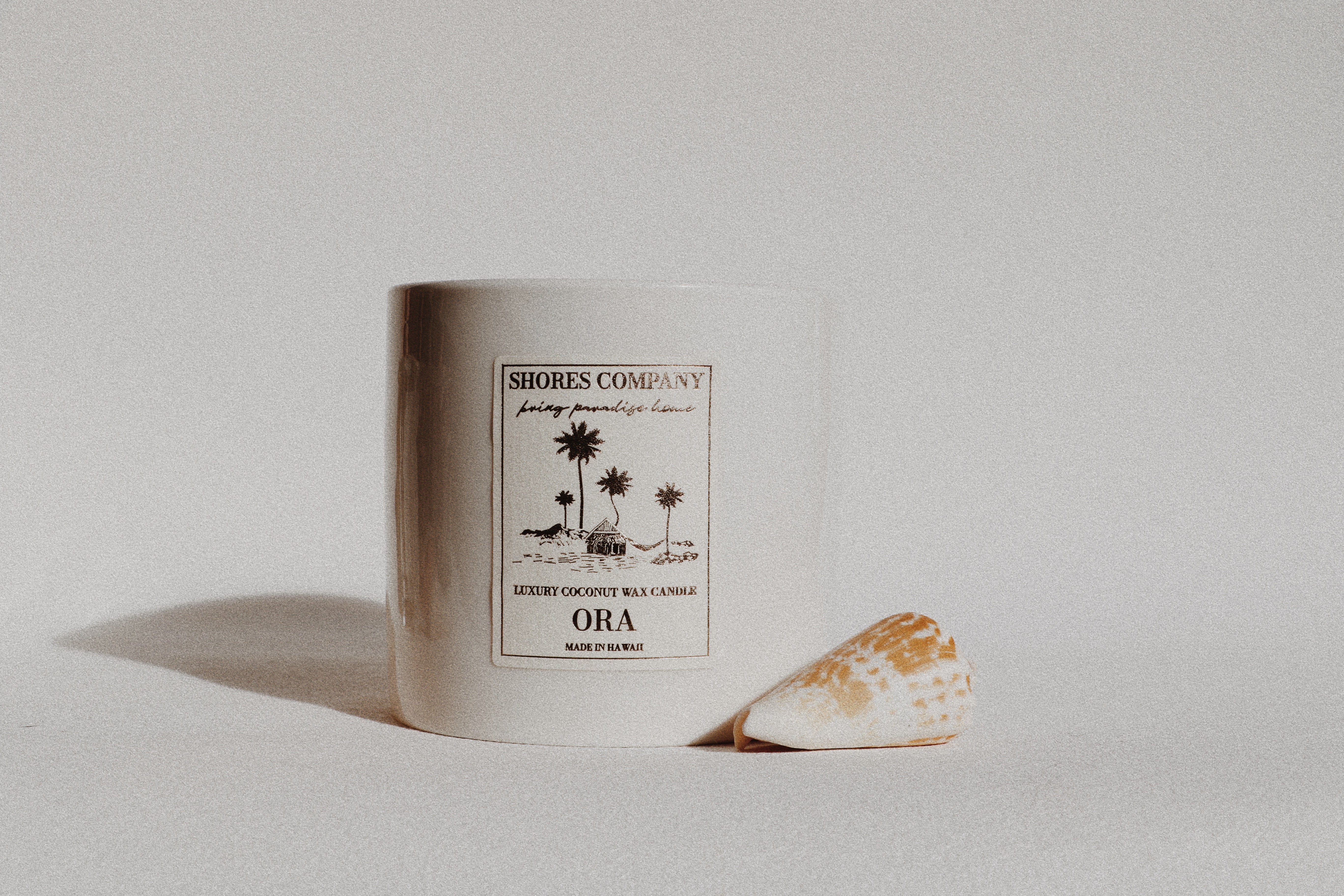 Ora Coconut Wax Candle - Shores Company