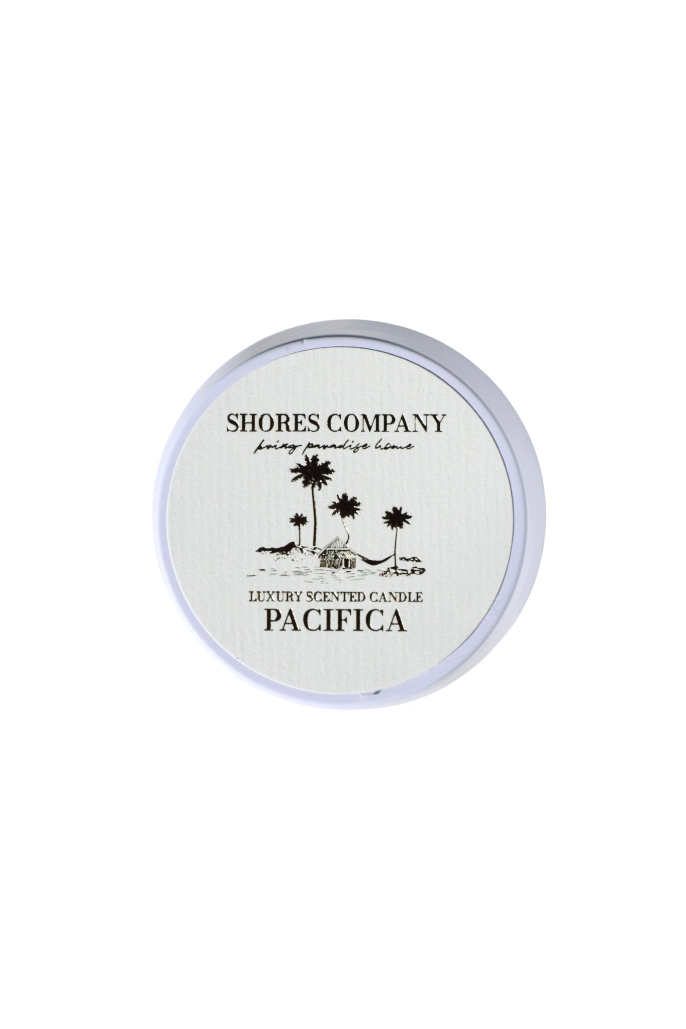 Pacifica Coconut Wax Candle - Shores Company