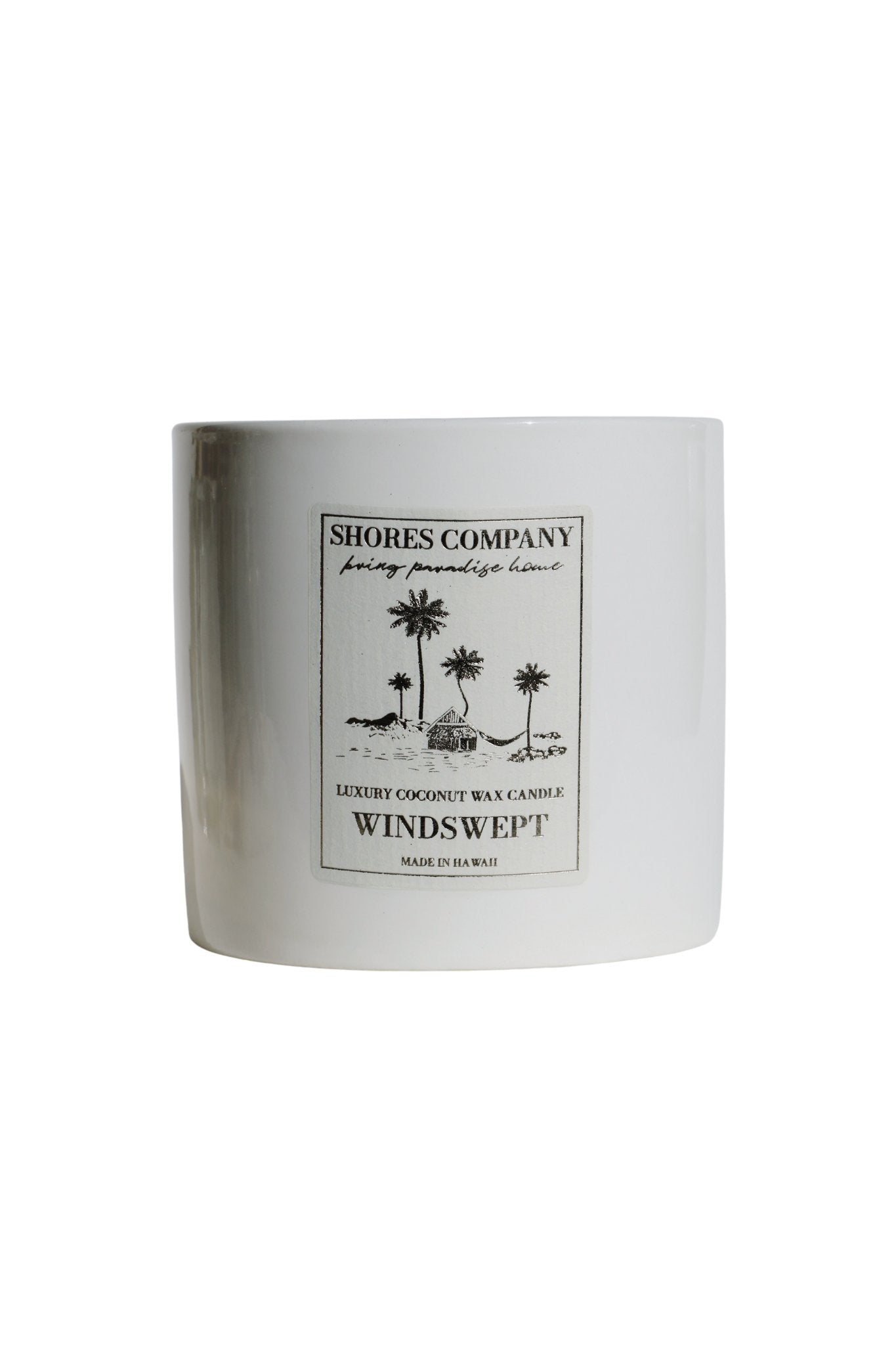 Windswept Coconut Wax Candle - Shores Company