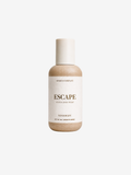 A bottle of Shores Company Escape Hand & Body Wash, Windwept scent, centered on a clean white background.