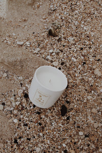 Pacifica 8oz Coconut Wax Candle in Ceramic - Bold, Clean-Burning Candle with Rich Notes of Peppercorn, Teakwood, Sandalwood, and Amber. Hand-Poured to Capture the Wild Essence of the Pacific, Perfect for Adding a Mystical Ambiance to Your Home.